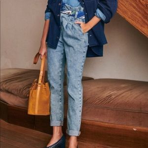 Sezane Austin bleached trousers